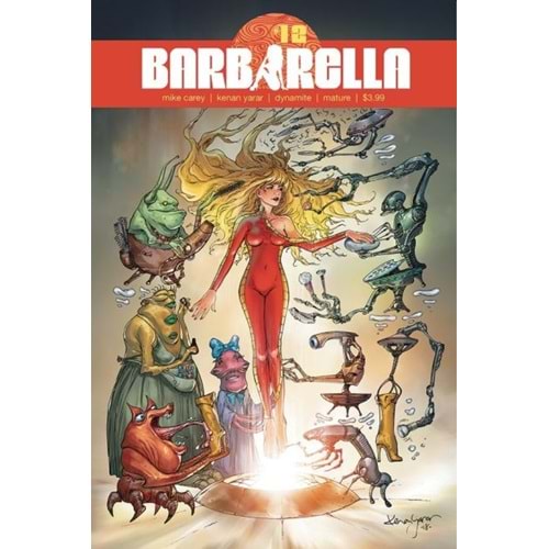 BARBARELLA (2017) # 12 COVER E YARAR SUBSCRIPTION VARIANT