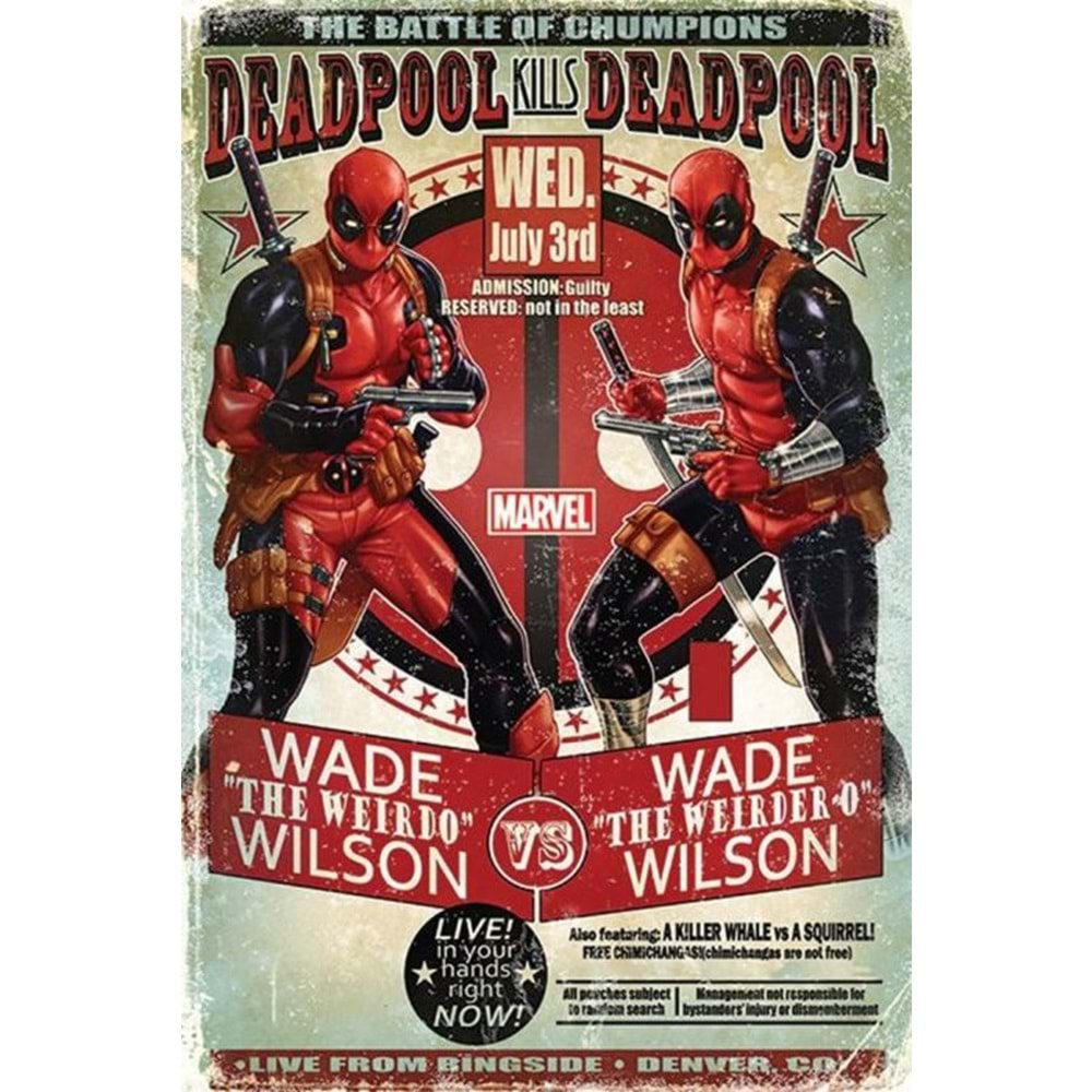 DEADPOOL WADE VS WADE POSTER