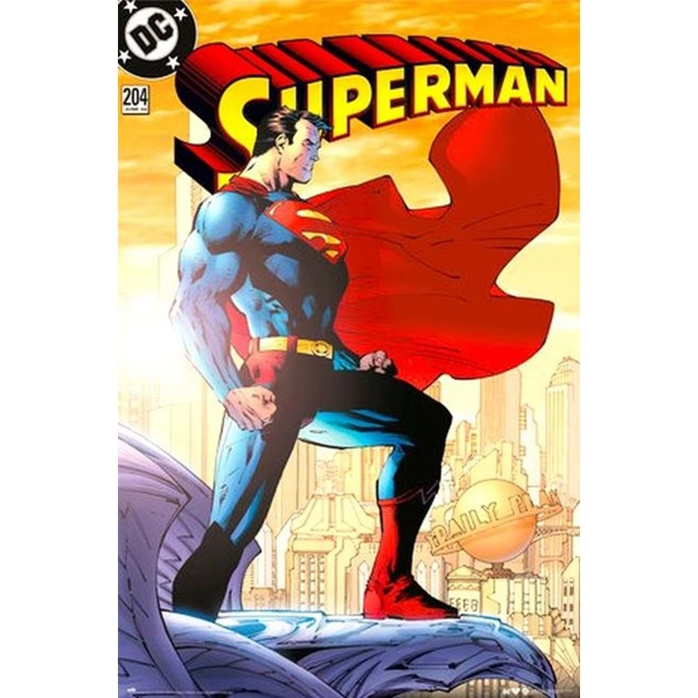 SUPERMAN #204 JIM LEE POSTER