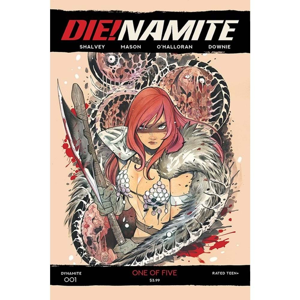 DIE!NAMITE # 1 COVER D MOMOKO RED SONJA