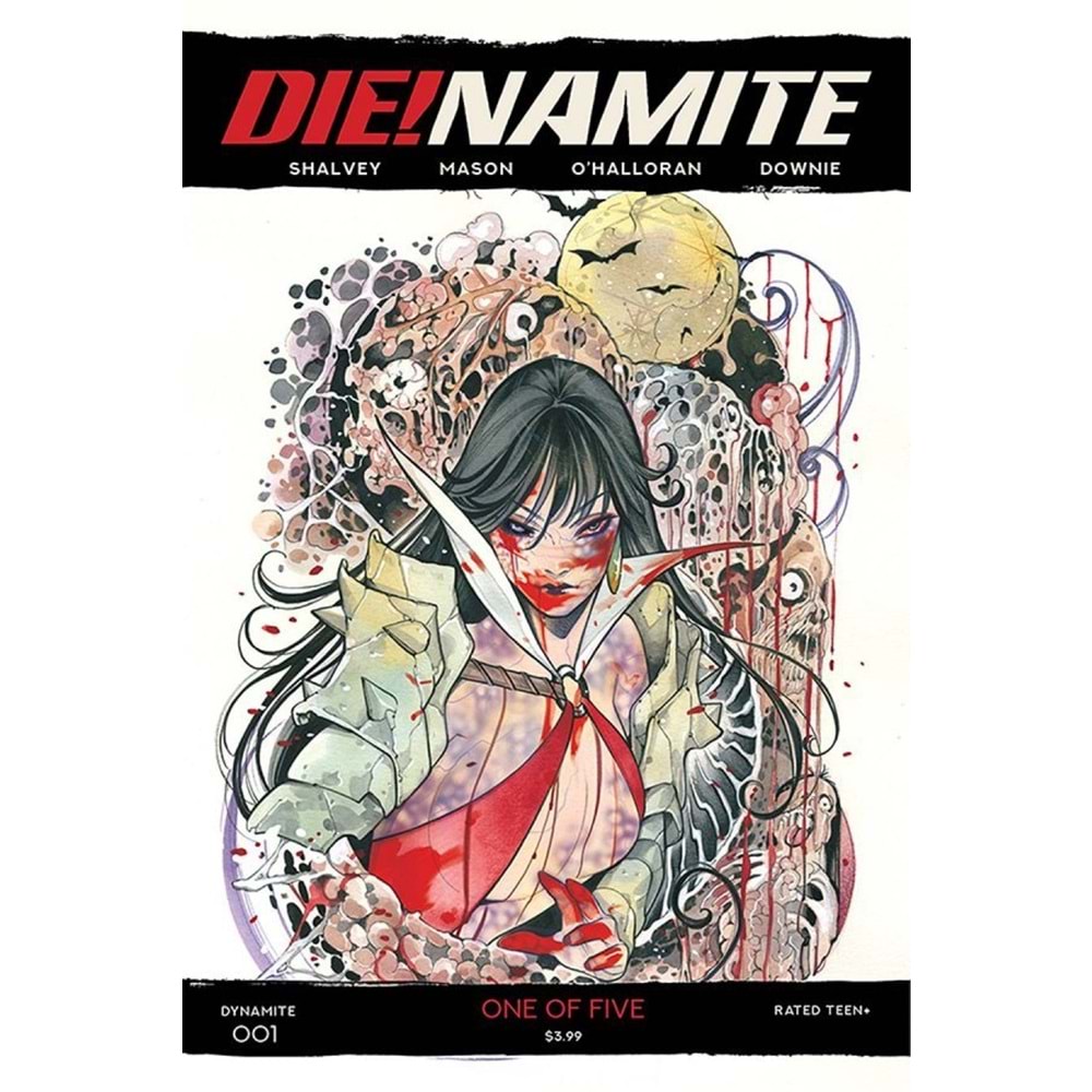 DIE!NAMITE # 1 1:10 MOMOKO VAMPIRELLA ZOMBIE