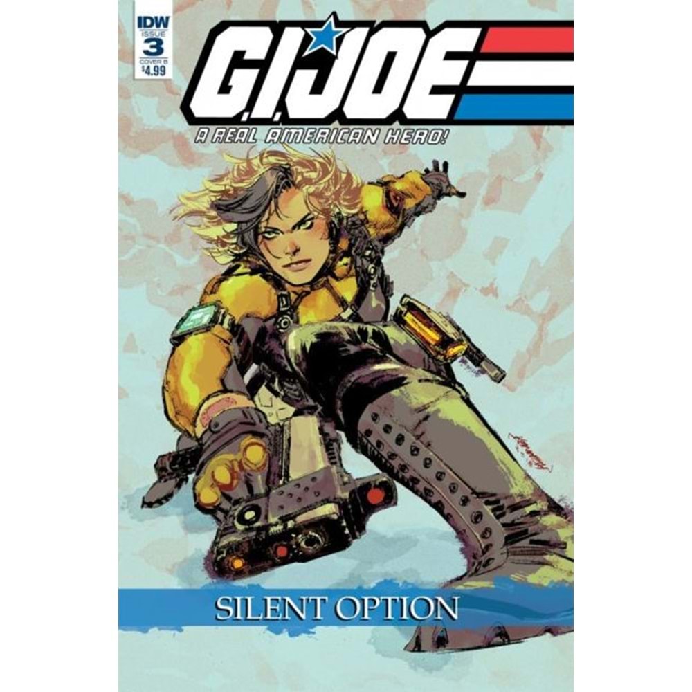 GI JOE A REAL AMERICAN HERO SILENT OPTION # 3 (OF 4) COVER B LOH
