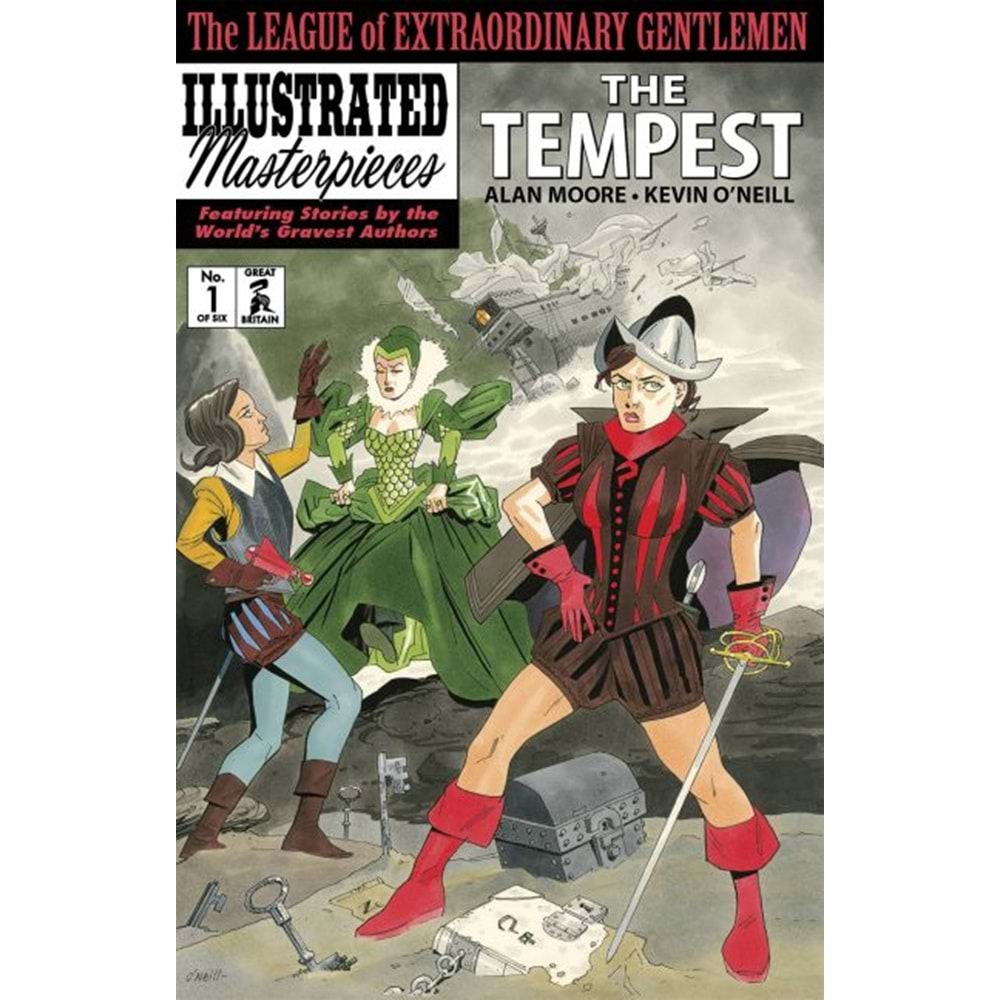 LEAGUE OF EXTRAORDINARY GENTLEMEN TEMPEST # 1 COVER A ONEILL