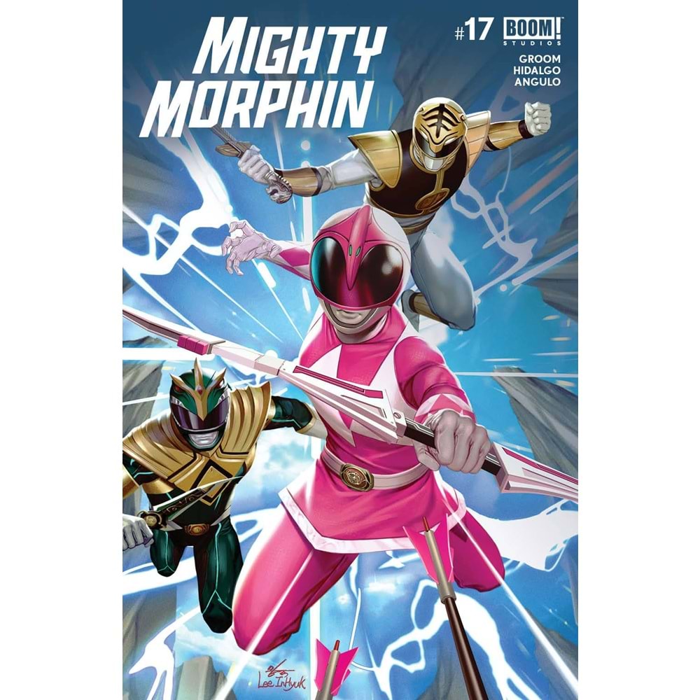 MIGHTY MORPHIN # 17 COVER A LEE