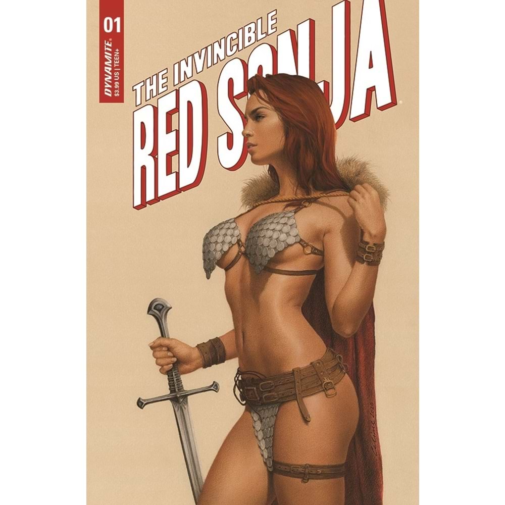 INVINCIBLE RED SONJA # 1 COVER C CELINA
