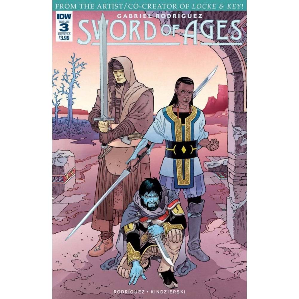 SWORD OF AGES # 3 COVER A RODRIGUEZ
