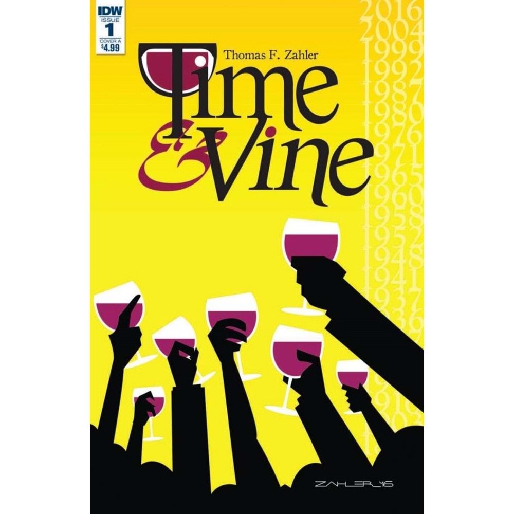 TIME & VINE # 1 COVER A ZAHLER