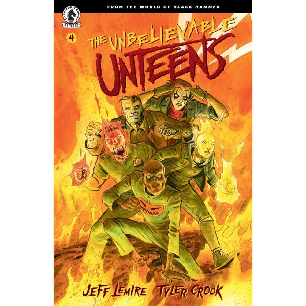 UNBELIEVABLE UNTEENS FROM THE WORLD OF BLACK HAMMER # 4 (OF 4) COVER A CROOK