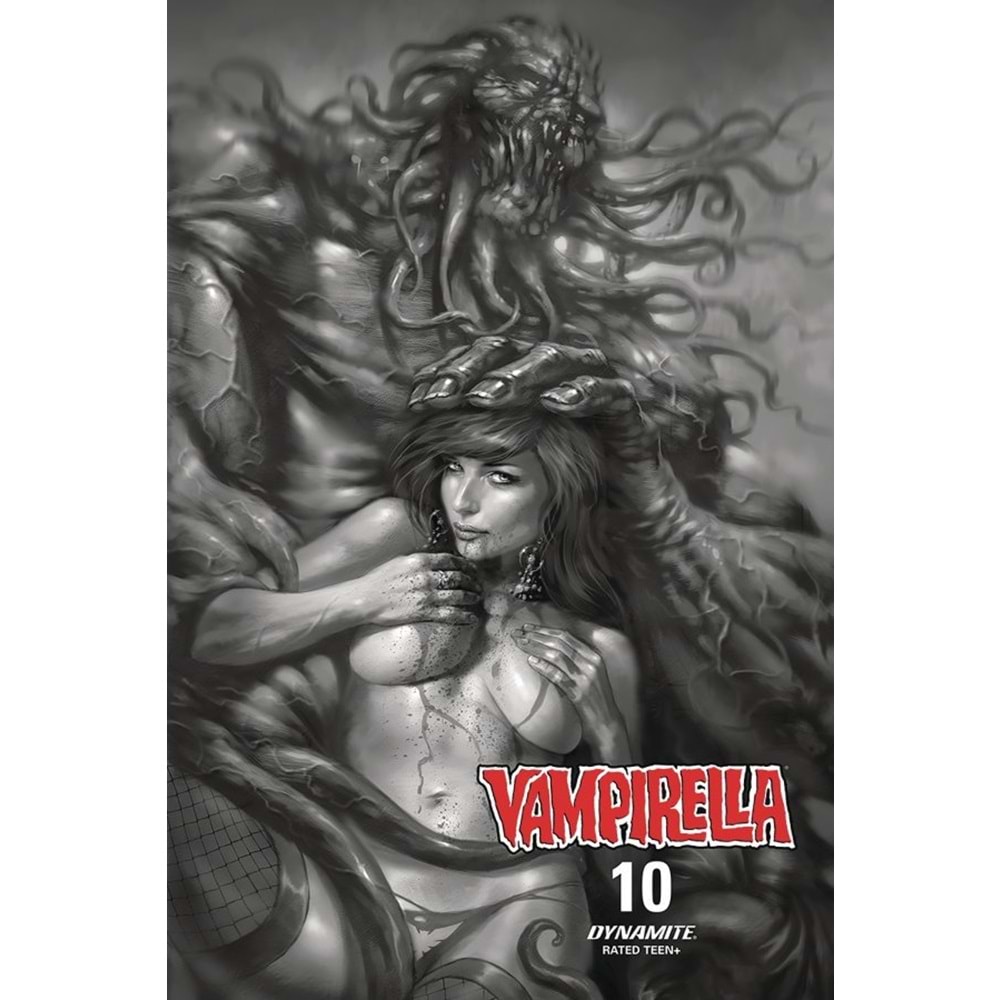 VAMPIRELLA (2019) # 10 1:10 PARRILLO BLACK&WHITE