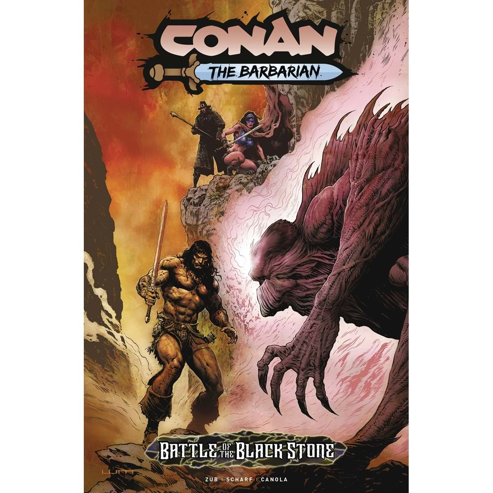 CONAN THE BARBARIAN BATTLE OF THE BLACK STONE # 3 COVER A LIAM SHARP