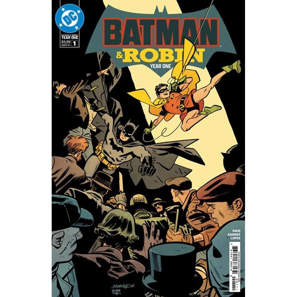 BATMAN AND ROBIN YEAR ONE # 1 (OF 12) COVER A CHRIS SAMNEE