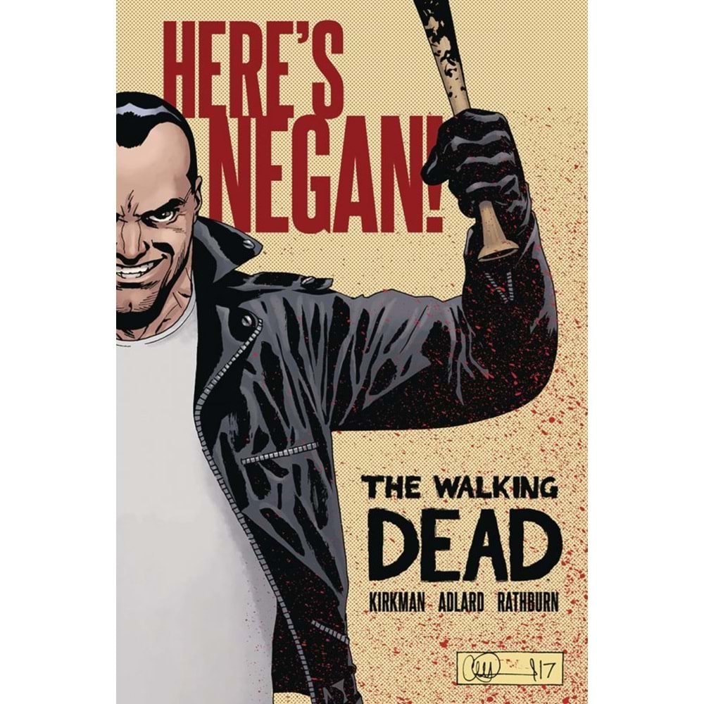 WALKING DEAD HERES NEGAN HC