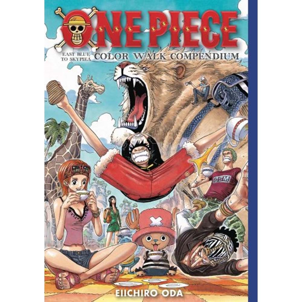 ONE PIECE COLOR WALK COMPENDIUM EAST BLUE TO SKYPIEA HC