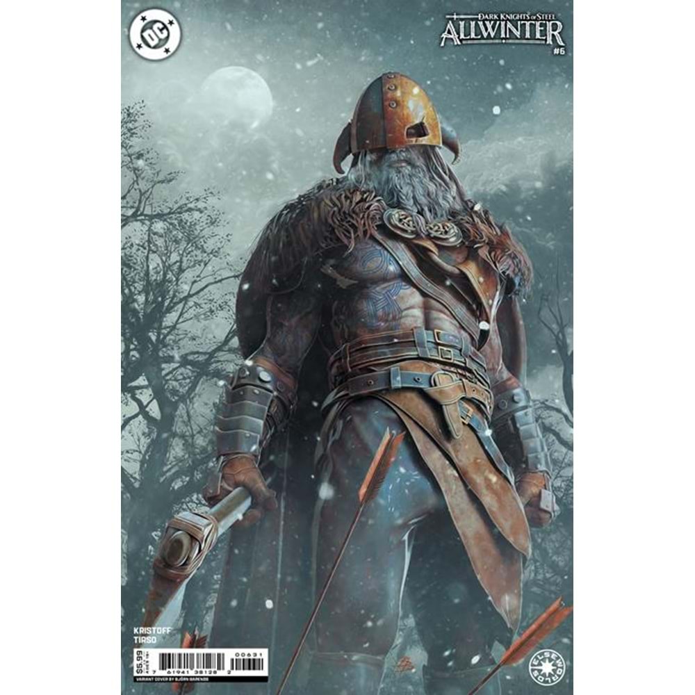 DARK KNIGHTS OF STEEL ALLWINTER # 6 (OF 6) COVER B BJORN BARENDS CARD STOCK VARIANT