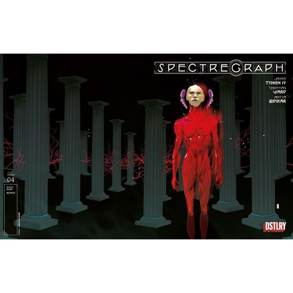 SPECTREGRAPH # 4 (OF 4) COVER A WARD