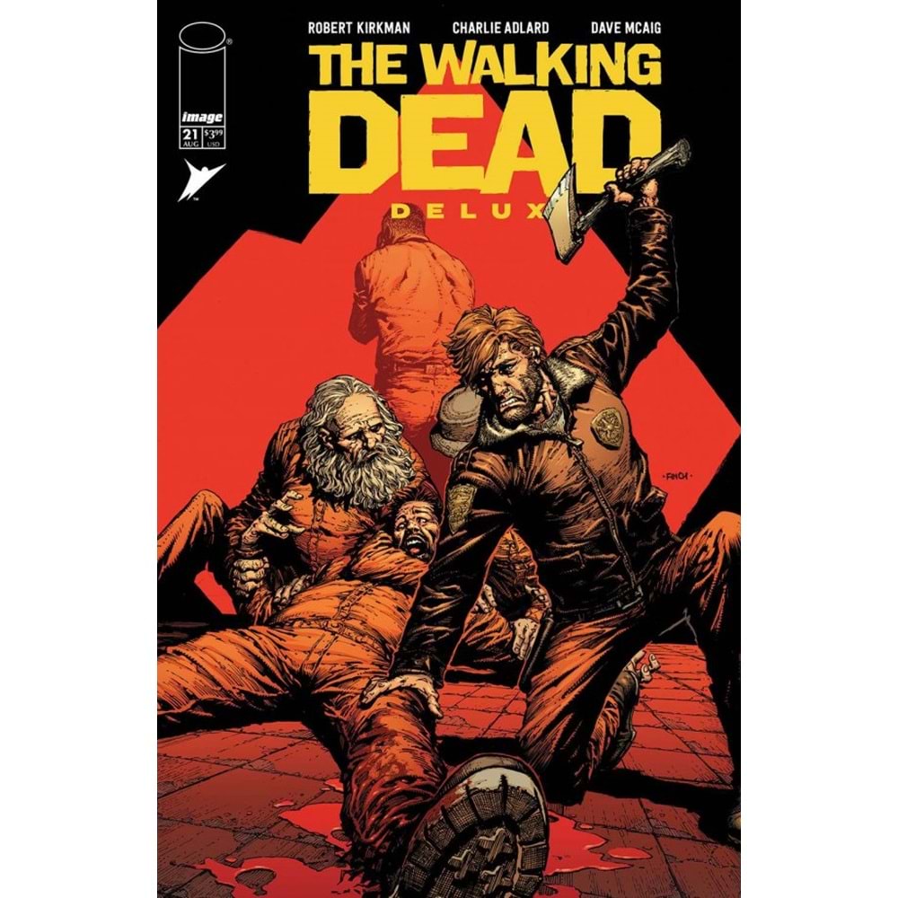 WALKING DEAD DELUXE # 21 COVER A FINCH & MCCAIG