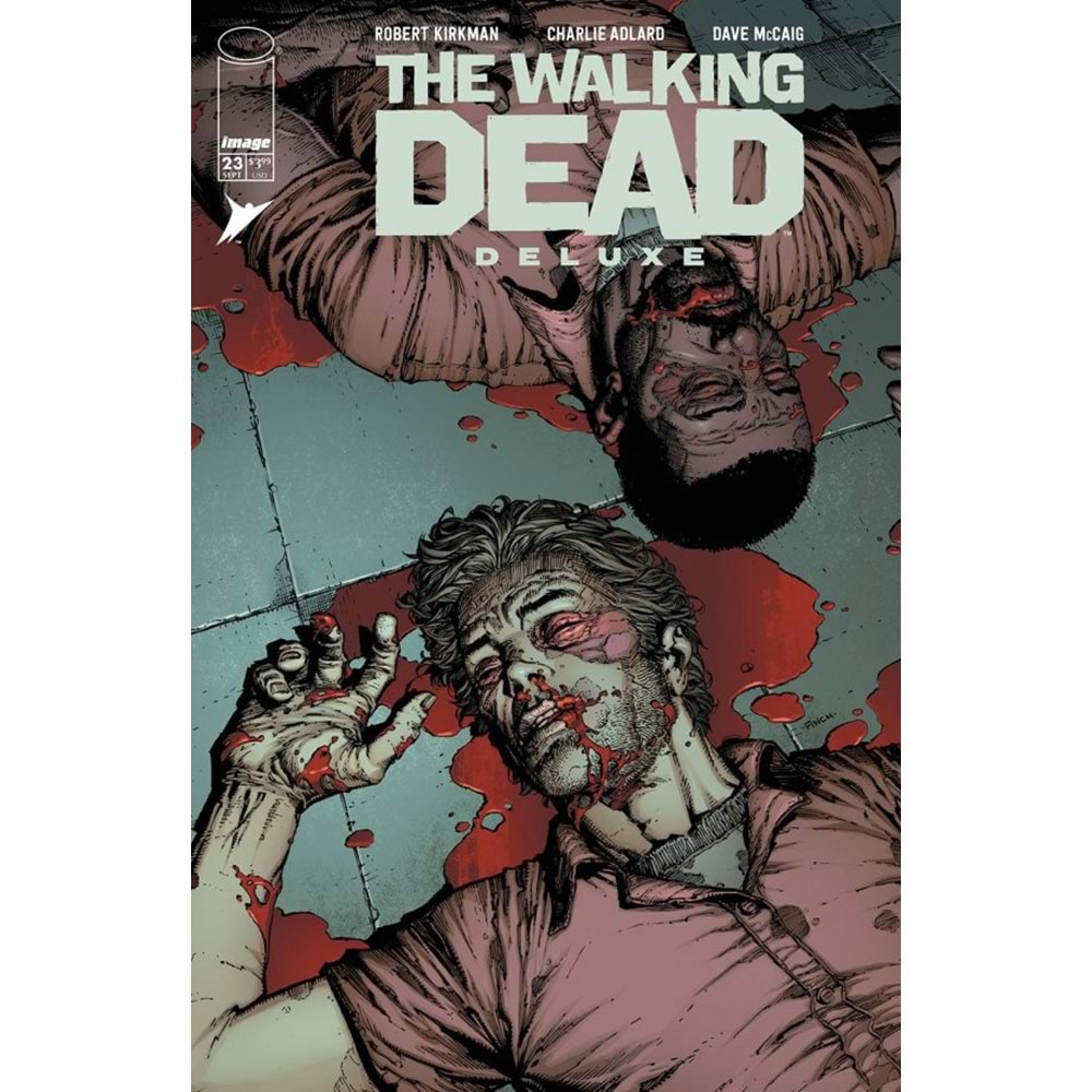 WALKING DEAD DELUXE # 23 COVER A FINCH & MCCAIG
