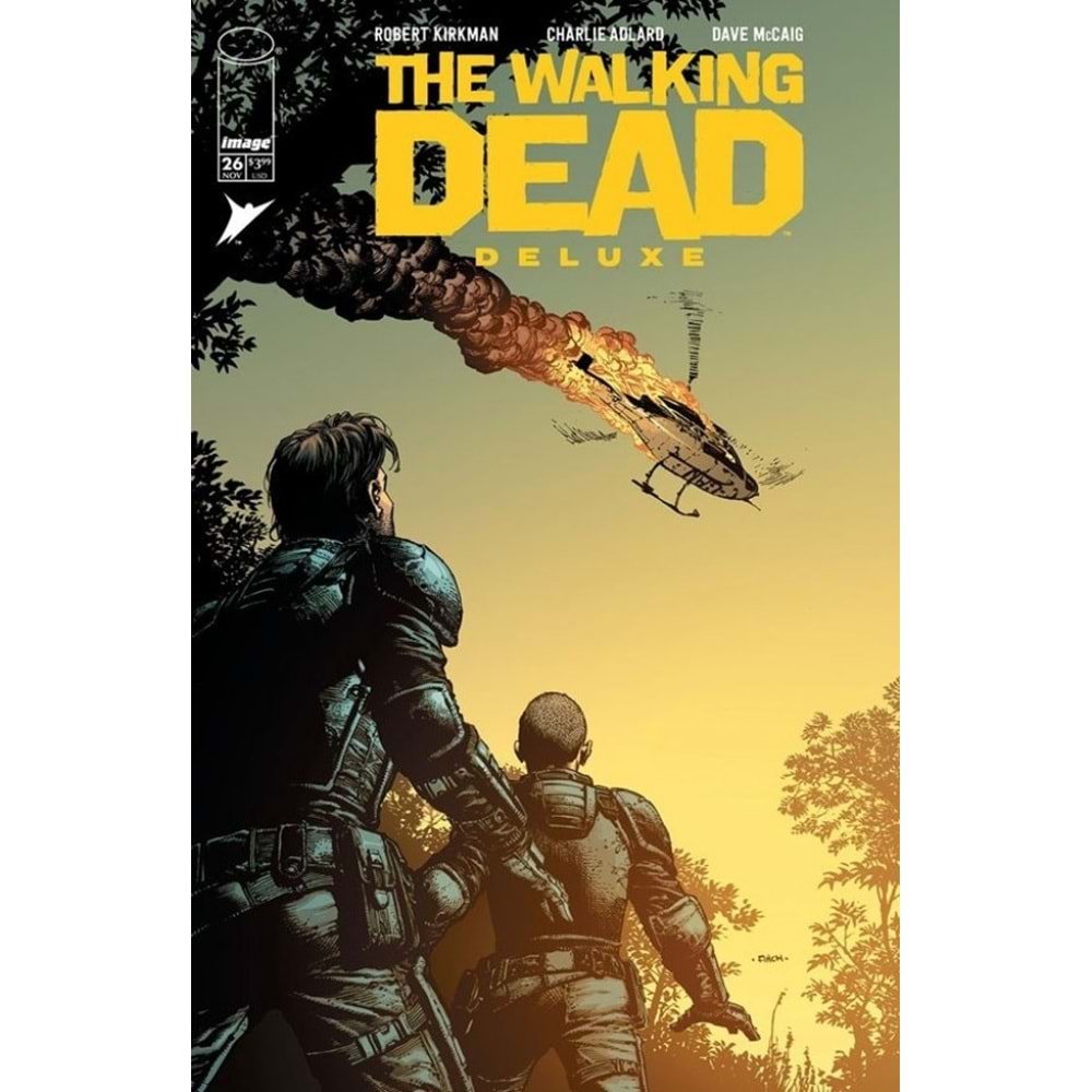 WALKING DEAD DELUXE # 26 COVER A FINCH & MCCAIG