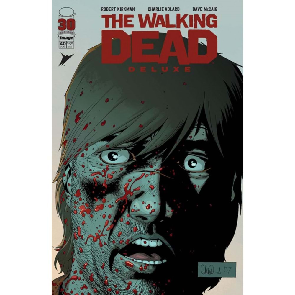WALKING DEAD DELUXE # 40 COVER B ADLARD & MCCAIG