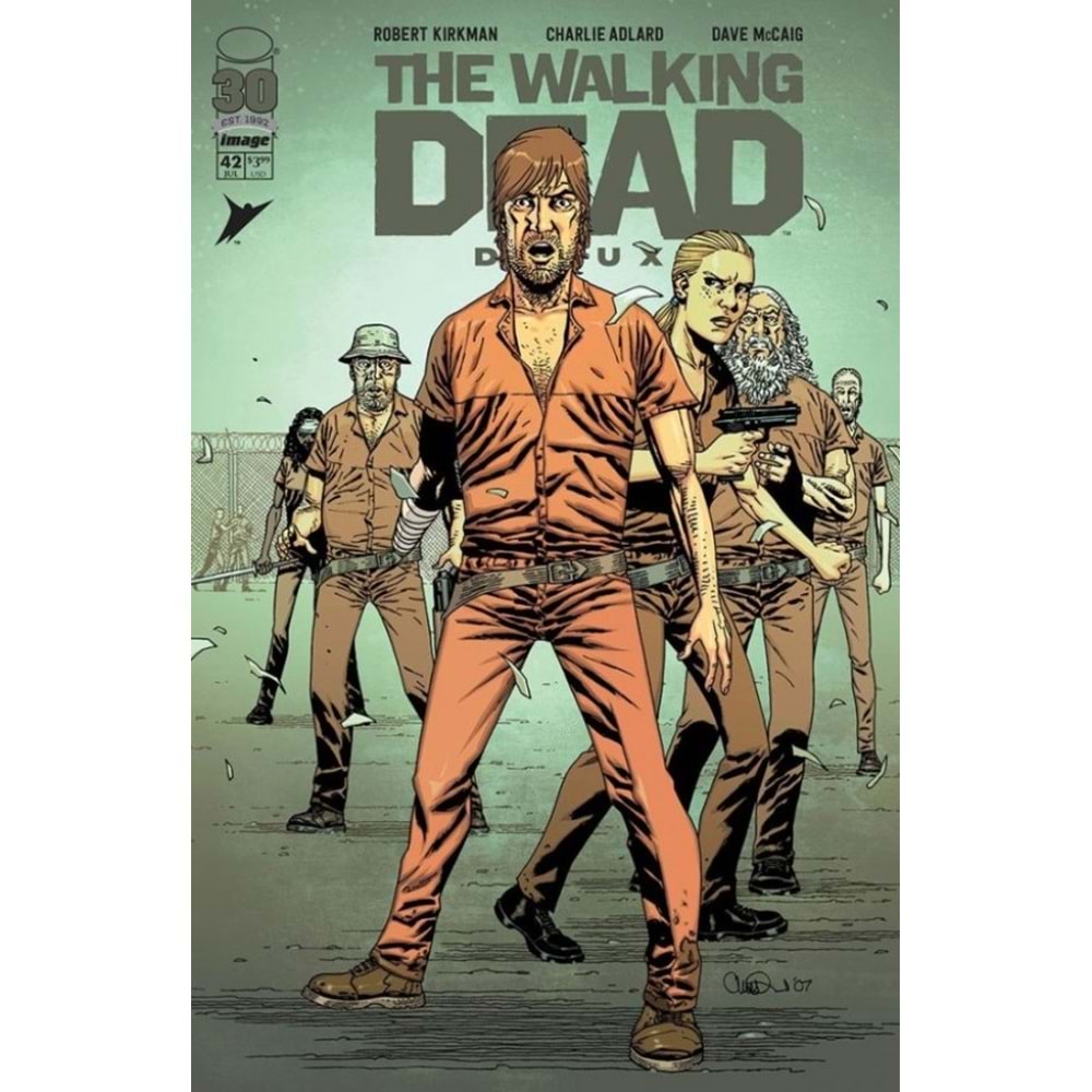 WALKING DEAD DELUXE # 42 COVER B ADLARD & MCCAIG