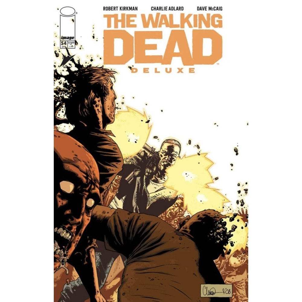 WALKING DEAD DELUXE # 54 COVER B ADLARD & MCCAIG