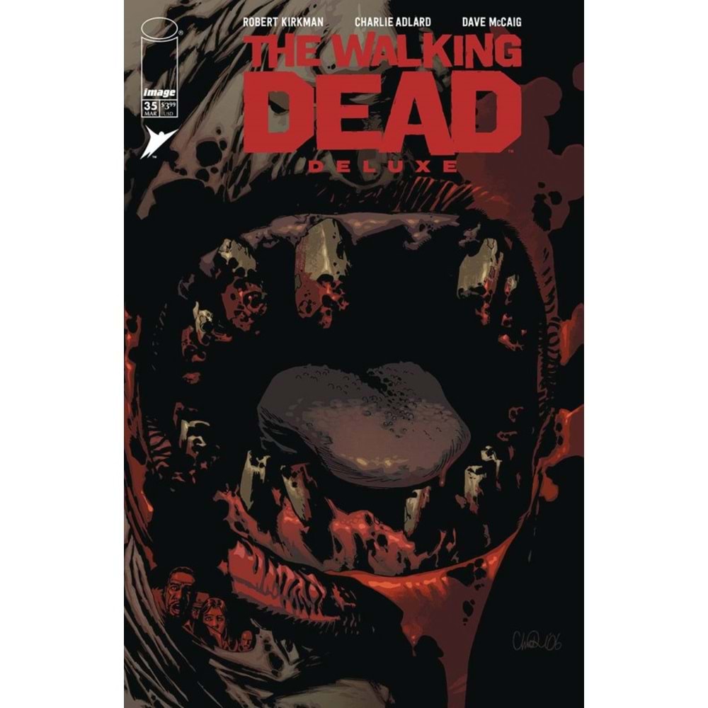 WALKING DEAD DELUXE # 35 COVER B ADLARD & MCCAIG