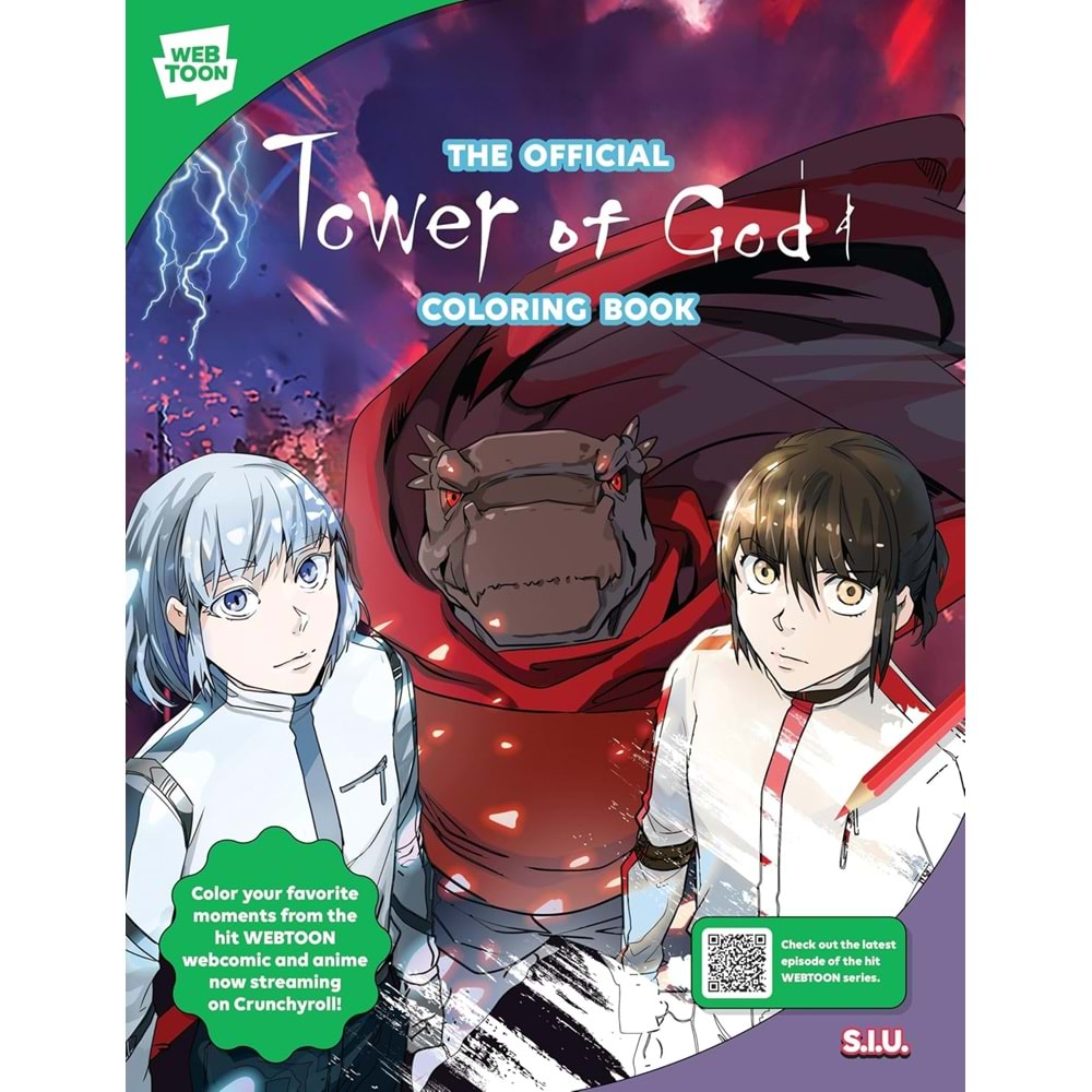 OFFICIAL TOWER OF GOD COLORING BOOK TPB
