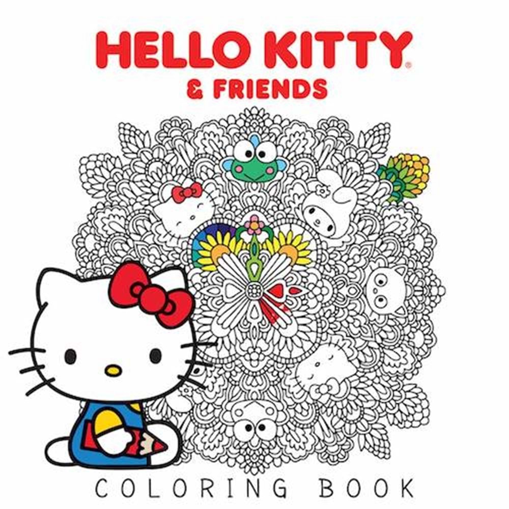 HELLO KITTY AND FRIENDS COLORING BOOK TPB