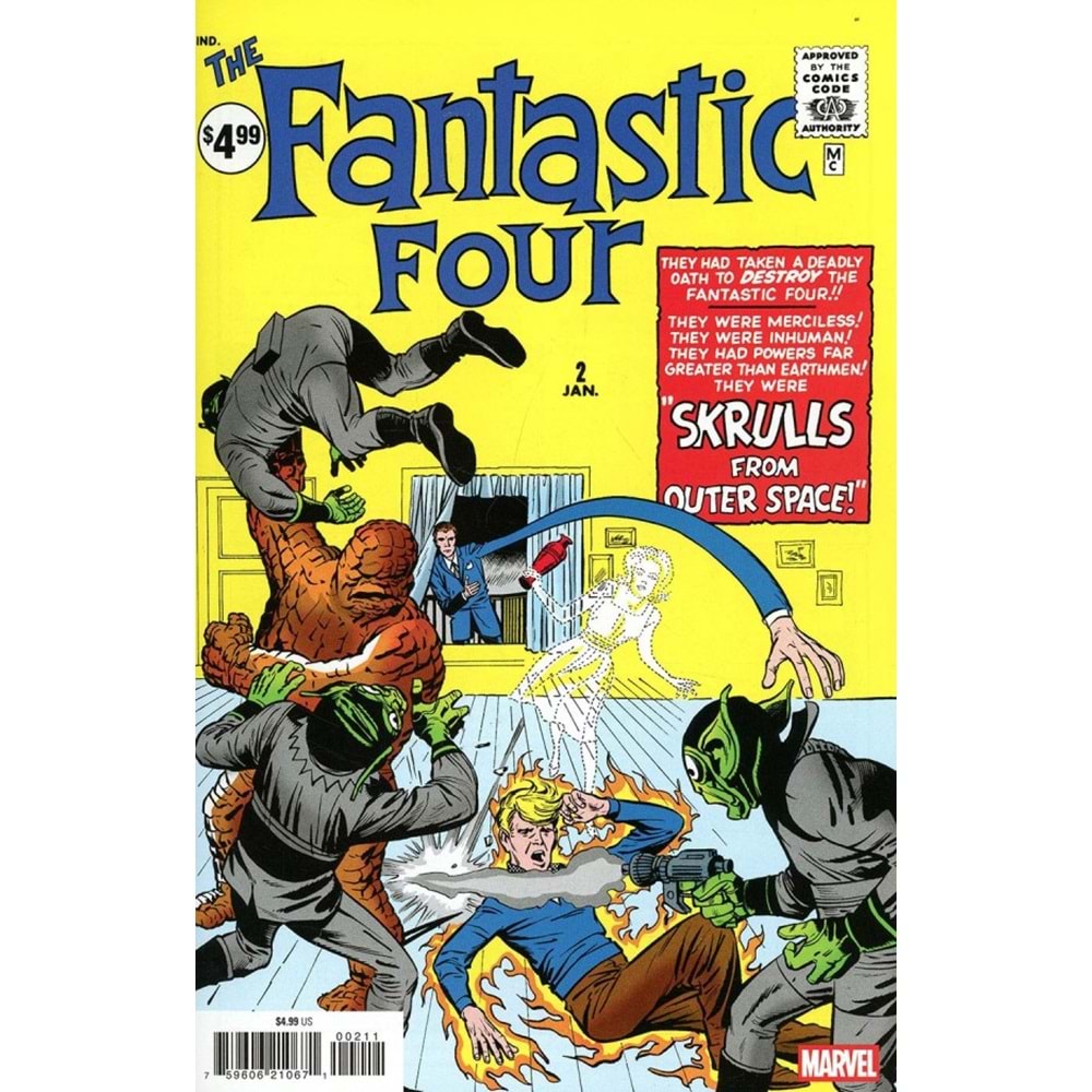 FANTASTIC FOUR # 2 FACSIMILE EDITION