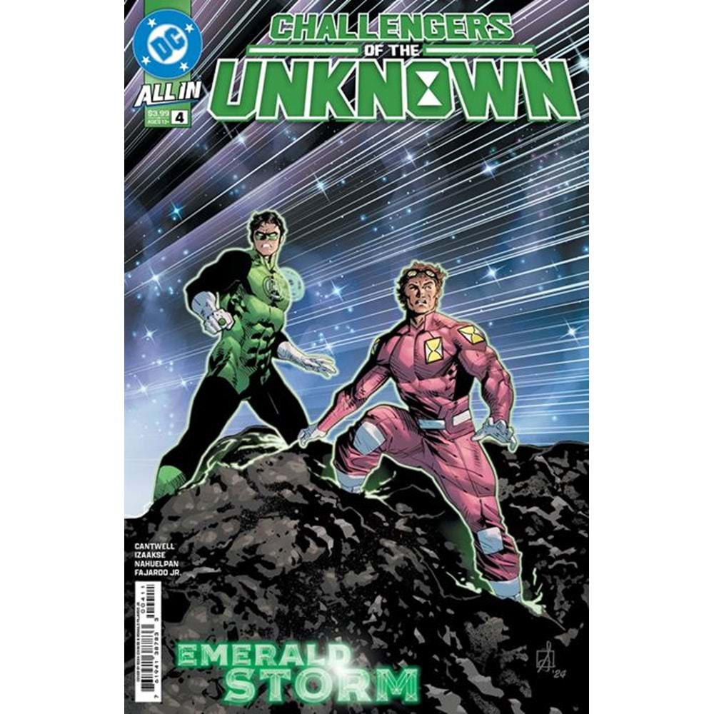 CHALLENGERS OF THE UNKNOWN (2024) #4 (OF 6) COVER A SEAN IZAAKSE
