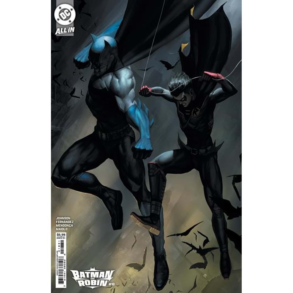 BATMAN AND ROBIN (2023) # 18 COVER C AARON BARTLING CARD STOCK VARIANT