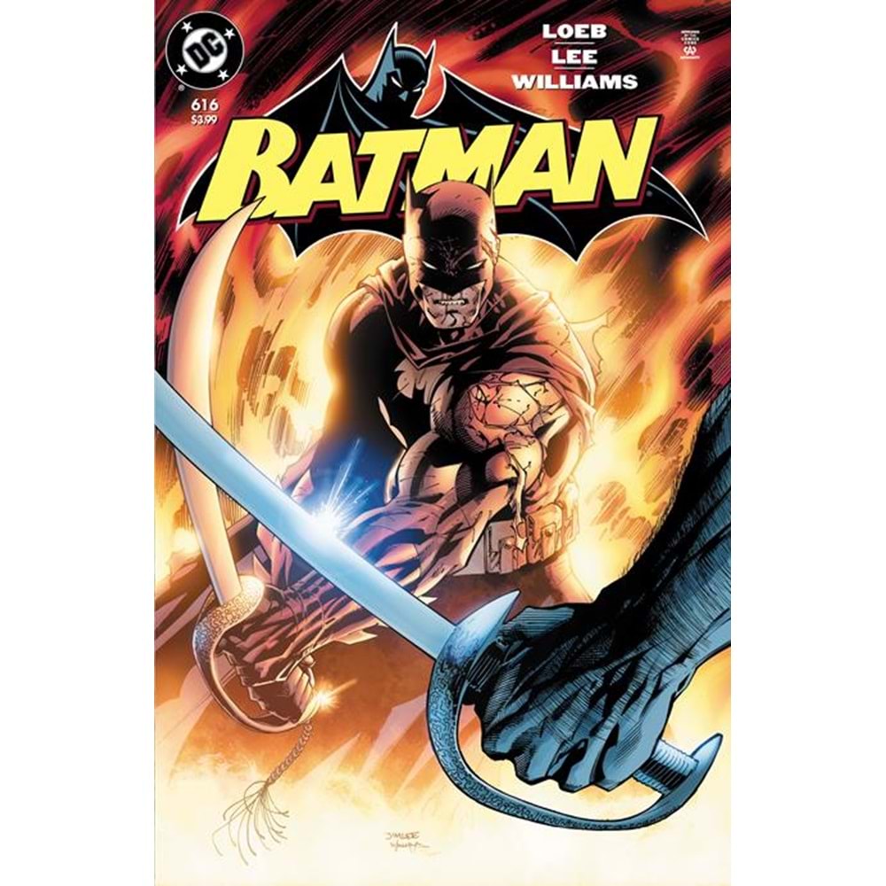 BATMAN # 616 FACSIMILE EDITION COVER A JIM LEE & SCOTT WILLIAMS