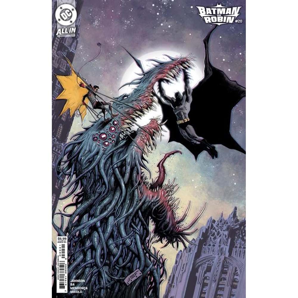BATMAN AND ROBIN (2023) # 20 COVER B JUAN FERREYRA CARD STOCK VARIANT