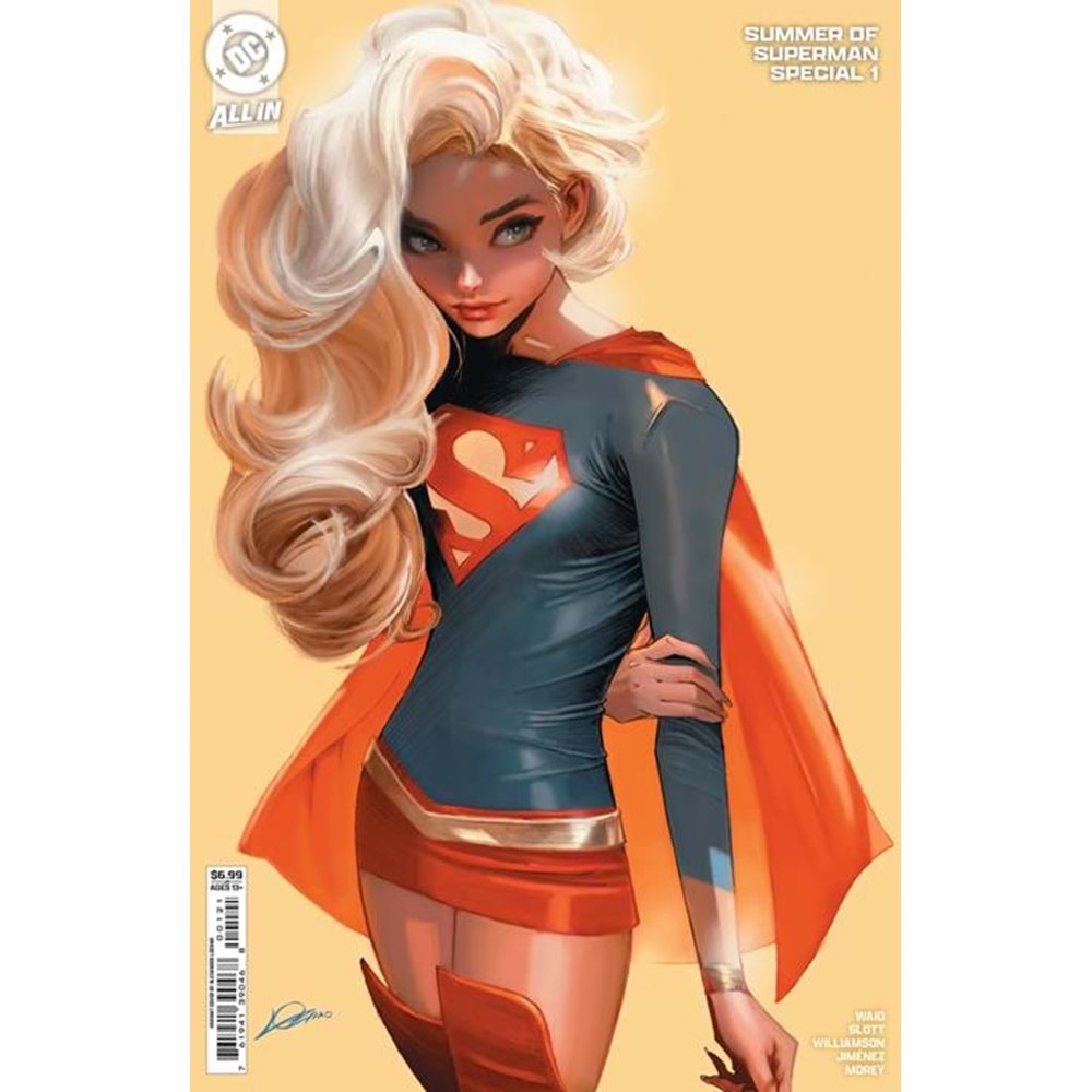 SUMMER OF SUPERMAN SPECIAL #1 (ONE-SHOT) COVER B ALEXANDER LOZANO CARD STOCK VARIANT