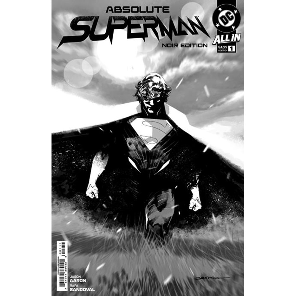 ABSOLUTE SUPERMAN NOIR EDITION # 1 (ONE-SHOT) COVER A RAFA SANDOVAL