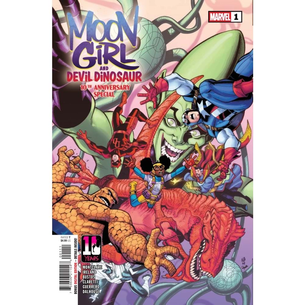 MOON GIRL AND DEVIL DINOSAUR 10TH ANNIVERSARY SPECIAL # 1 (ONE-SHOT)