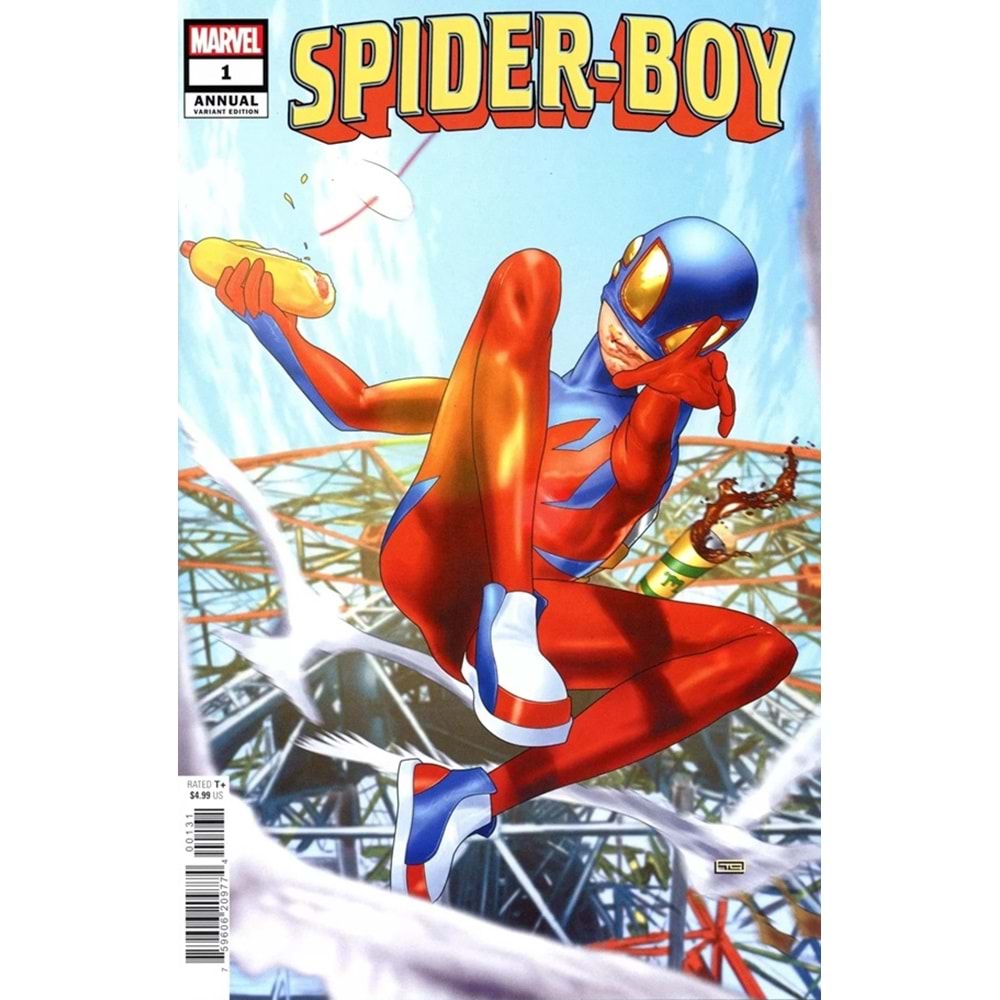 SPIDER-BOY ANNUAL #1 TAURIN CLARKE VARIANT