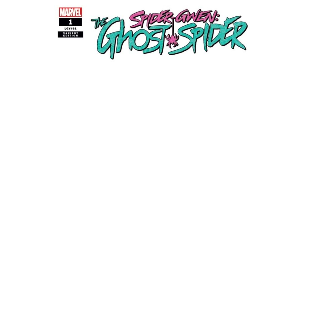 SPIDER-GWEN GHOST-SPIDER (2024) # 1 BLANK COVER VARIANT