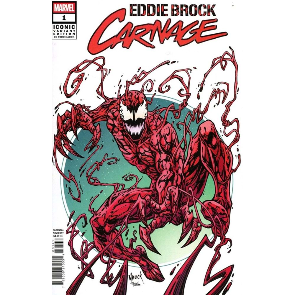EDDIE BROCK CARNAGE #1 TODD NAUCK ICONIC VARIANT