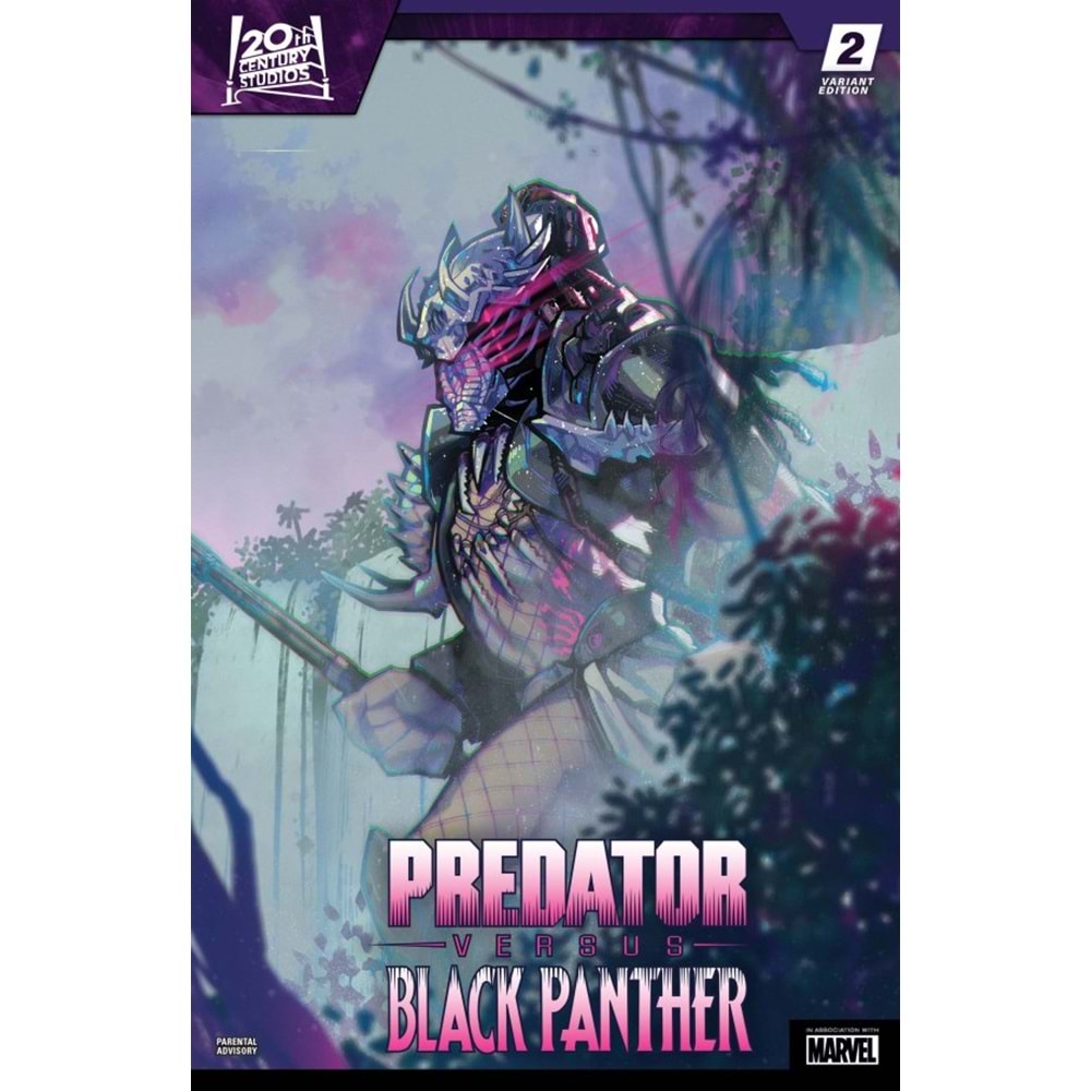 PREDATOR VS BLACK PANTHER # 2 (OF 4) ROSE BESCH VARIANT