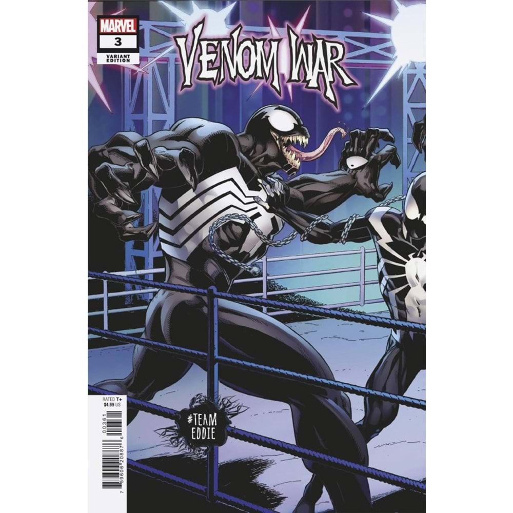 VENOM WAR # 3 (OF 5) MARK BAGLEY TEAM EDDIE VARIANT