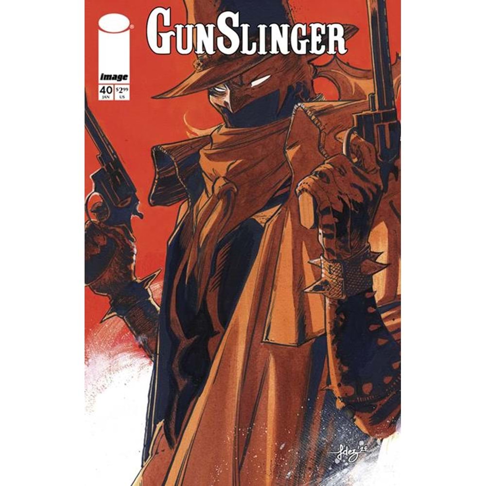 GUNSLINGER SPAWN # 40 COVER B JAVI FERNANDEZ VARIANT