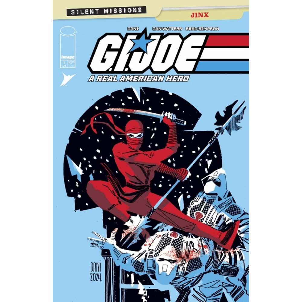 GI JOE A REAL AMERICAN HERO JINX #1 (ONE-SHOT) COVER A DANI & BRAD SIMPSON
