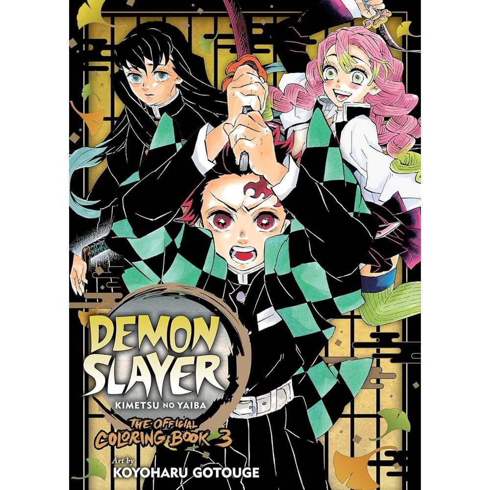 DEMON SLAYER THE OFFICIAL COLORING BOOK VOL 3 TPB