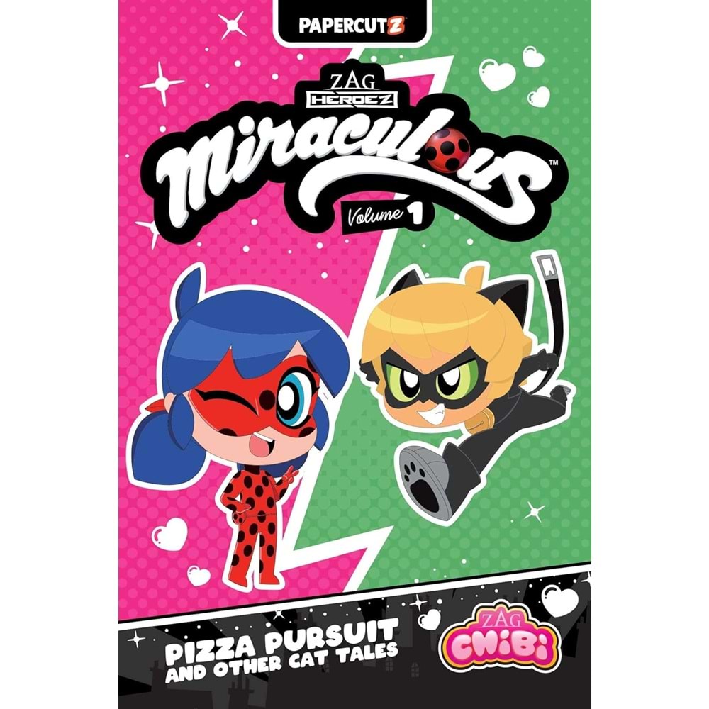 MIRACULOUS LADYBUG CHIBI VOL 1 PIZZA PURSUIT & OTHER CAT TALES TPB