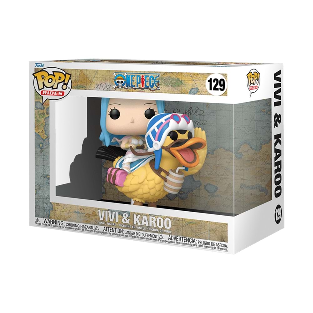 FUNKO POP RIDES ONE PIECE VIVI & KAROO 129