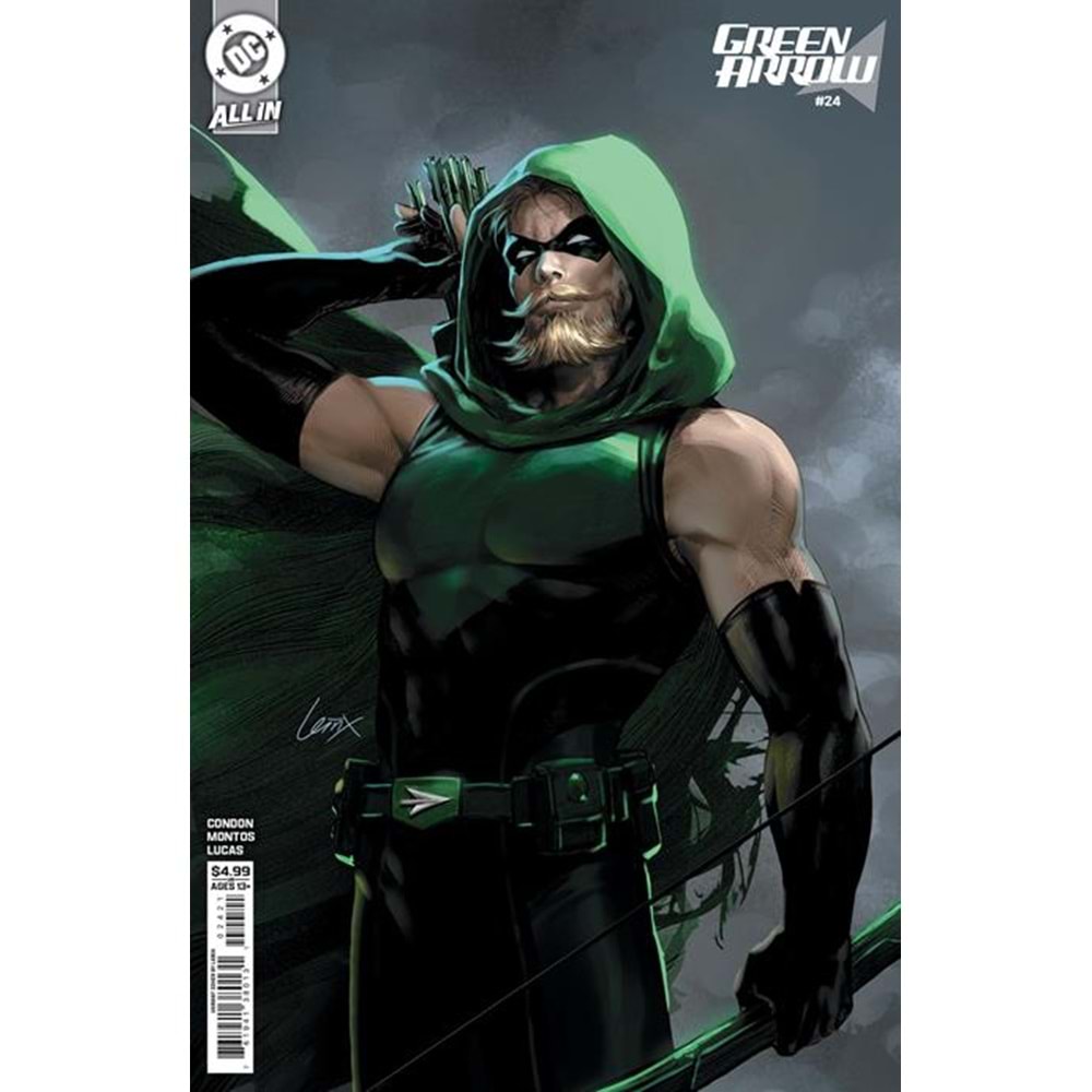 GREEN ARROW (2023) # 24 COVER B LESLEY LEIRIX LI CARD STOCK VARIANT