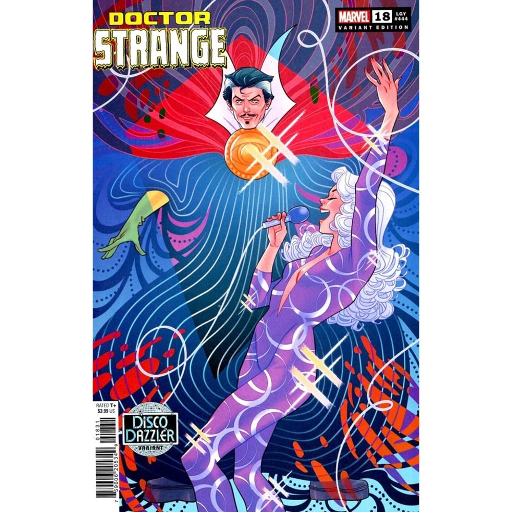 DOCTOR STRANGE (2023) # 18 MARGUERITE SAUVAGE DISCO DAZZLER VARIANT