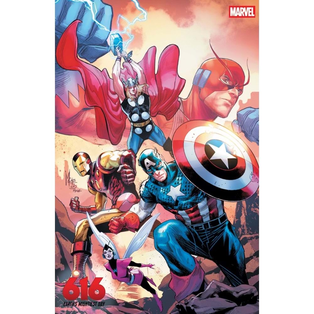 AVENGERS (2023) # 25 EARTHS MIGHTIEST DAY ONE PER STORE MARCO CHECCHETTO VARIANT