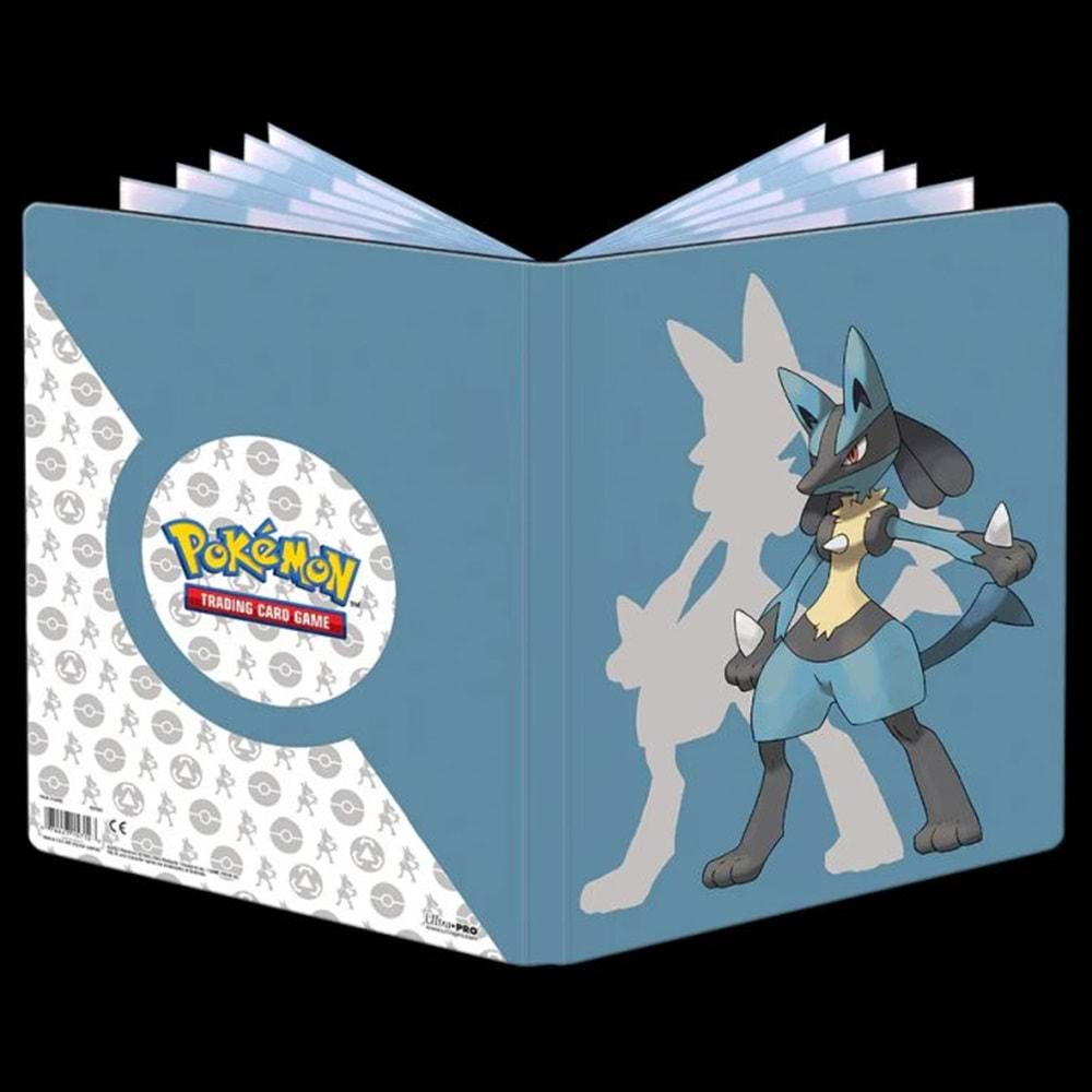 ULTRA PRO POKEMON LUCARIO 9 CEPLİ 180 KART KAPASİTELİ PORTFOLIO